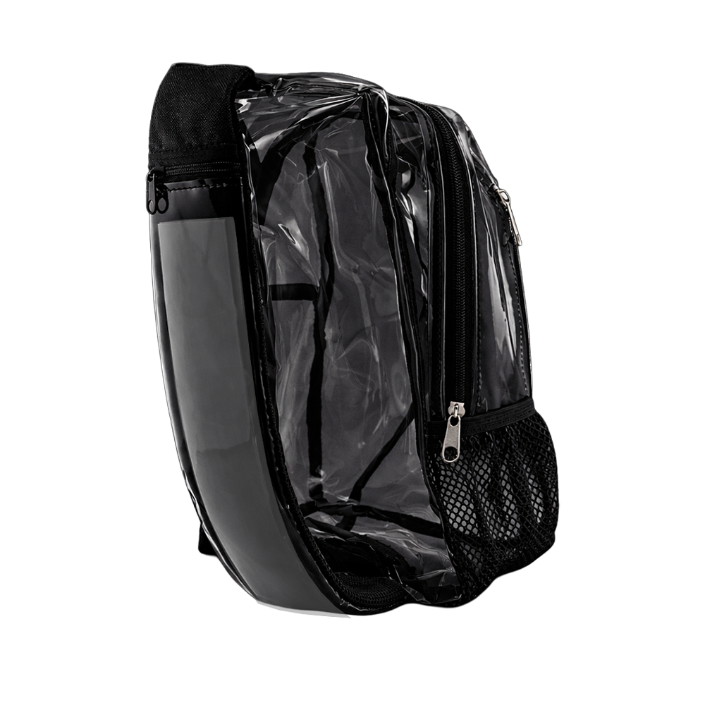 ClearBag Back View showing strap