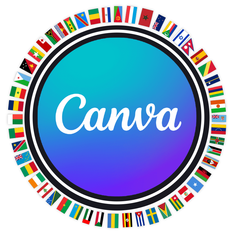 Canva designs icon